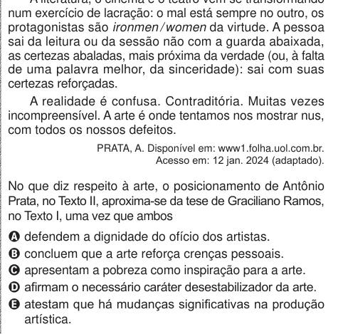 Continuação da questão 30